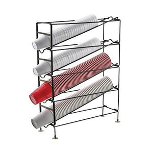 Winco CDR-4 4-Tier Cup Dispensing Rack