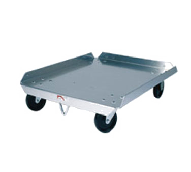 Winholt D-2027 Pizza Dough Box Dolly, 27" x 20" x 8", aluminum construction, 4" casters, 300 lb capacity, NSF