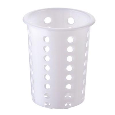 Winco FC-PL Perforated Plastic Flatware Cylinder For FC-4H & FC-6H