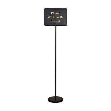 Winco HTS-60K 60” Hostess Sign With 15 Message Variations