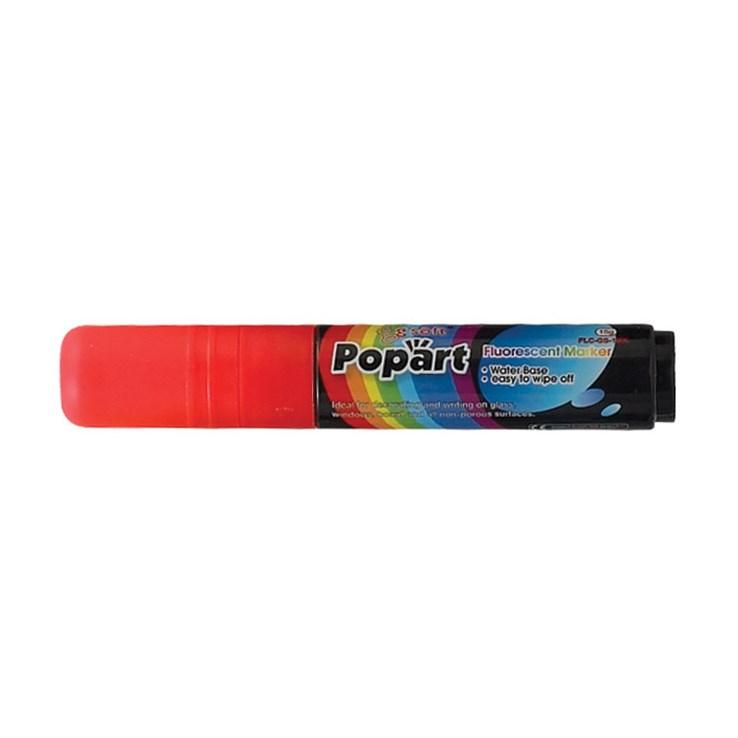 Winco MBPM-R Neon Marker, Deluxe Plus, Red