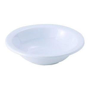 Winco MMB-13W Melamine Grapefruit Bowls, White, 5-5/8" Dia