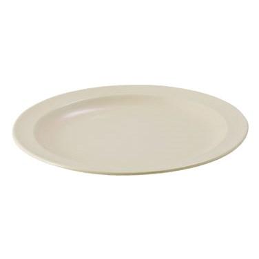 Winco MMPR-5 Melamine Round Plates, Tan, 5-1/2"