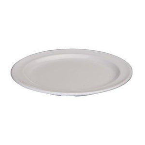 Winco MMPR-6W Melamine Round Plates, White, 6-3/8"