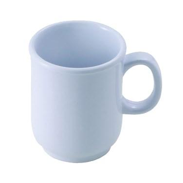 Winco MMU-8W 8-Ounce Melamine BuLbous Mugs, White, 2-15/16" Dia