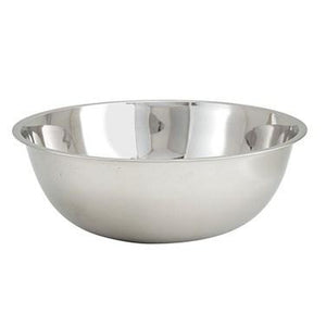 Winco MXB-3000Q Economy Mixing Bowl, 30 Qt, 22-1/2" Dia X 7-1/2"H, Stainless Steel