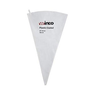 Winco PBC-24 Pastry Bag, 24" Cotton Outside, Plastic Coated Inside