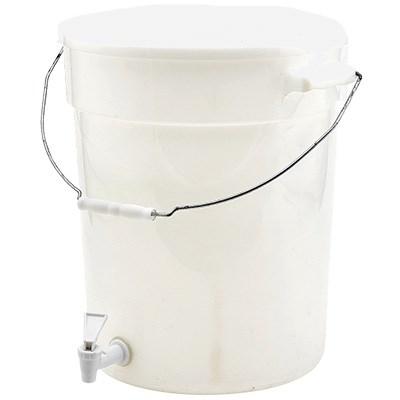 Winco PBDW-22 White Beverage Dispenser