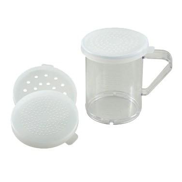 Winco PDG-10 10-Ounce Polycarbonate Dredge