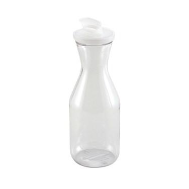 Winco PDT-05 Decanter, 0.5 Qt, With Flip-Top Lid, Polycarbonate