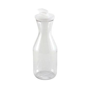 Winco PDT-15 Decanter, 1.6 Qt, With Flip-Top Lid, Polycarbonate