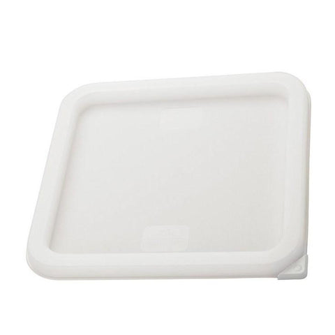 Winco PECC-M Cover for Square Storage Container, 6 | 8 Qt, White