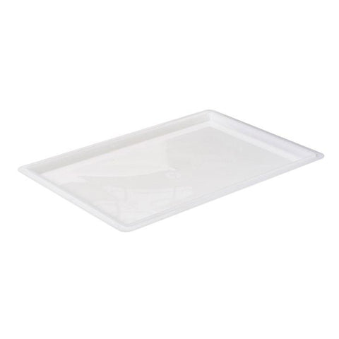 Winco PFFW-C Cover for Full-Size PFFW-Series, White Polypropylene