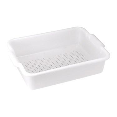 Winco PLP-5W Bus Box, Perforated, White