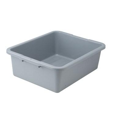Winco PLW-7G 7" Dish Box, Heavy-Duty, Gray