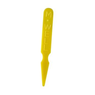 Winco PSM-MW Steak Marker, "Medium Well", Yellow, 2.0mm Thick