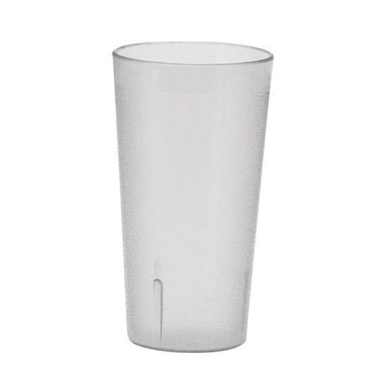 Winco PTP-24C Pebbled Tumblers, 24 Oz, Clear