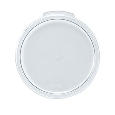 Winco PTRC-24C Cover for Round Storage Container, Translucent, Polypropylene, 2 | 4 Qt