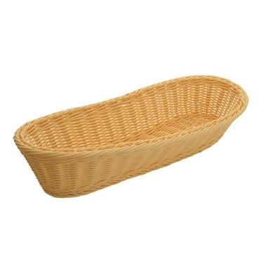 Winco PWBN-156V Solid-Cord Poly Woven Basket, 15"