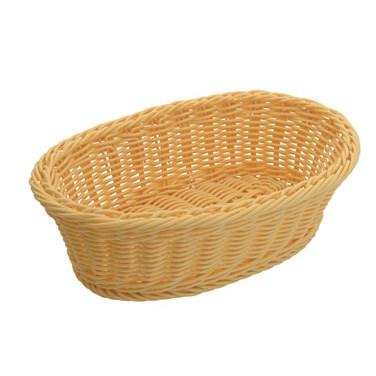 Winco PWBN-96V Solid-Cord Poly Woven Basket, 9-1/4"