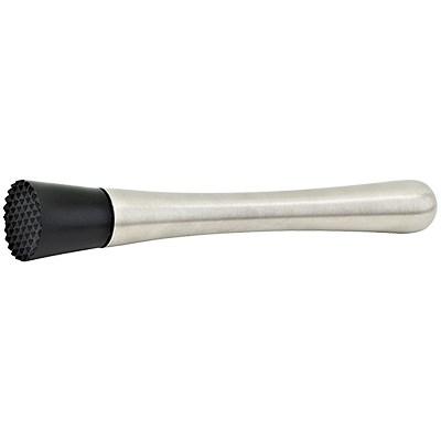 Winco SBM-8N Bar Muddler, 8"L, Netted Head, Stainless Steel