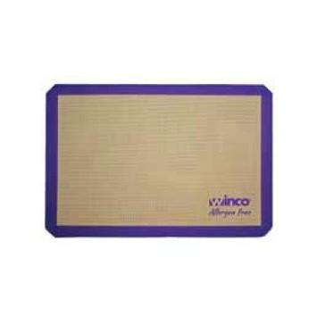 Winco SBS-16PP Purple Silicone Baking Mat, Allergen-Free, Half (1/2)