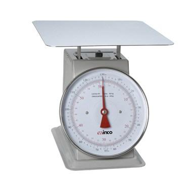 Winco SCAL-9130 Scale with 9" Dial, 130 Lb