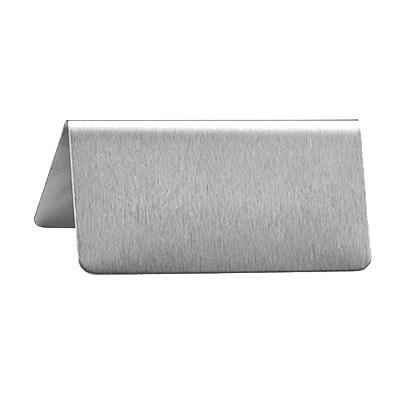 Winco SGN-100 Tent Sign, Stainless Steel, Blank
