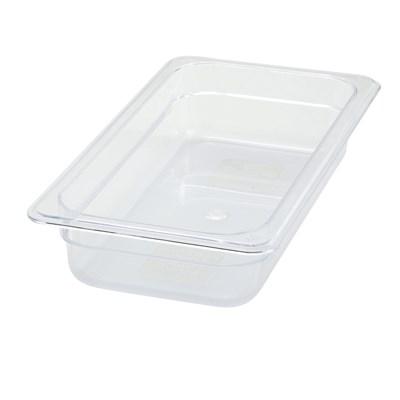 Winco SP7302 Polycarbonate Food Pan, 1/3 Size, 2-1/2”