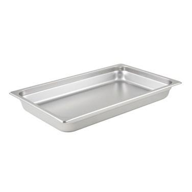 Winco SPJP-102 Full Size Anti-Jam Steam Pan 2-1/2" Deep