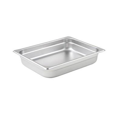 Winco SPJP-202 Half Size Anti-Jam Steam Pan 2-1/2" Deep