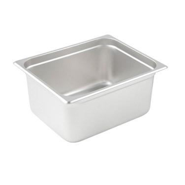 Winco SPJP-206 Half Size Anti-Jam Steam Pan 6" Deep