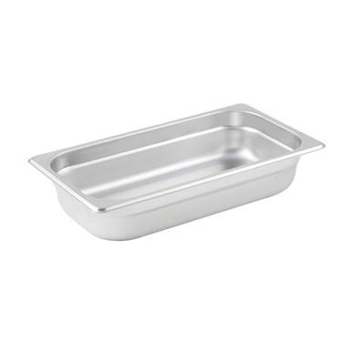 Winco SPJP-302 Third Size Anti-Jam Steam Pan 2-1/2" Deep