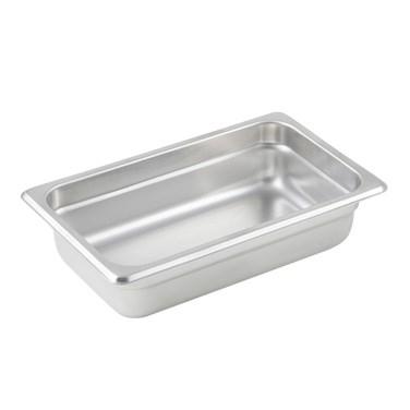 Winco SPJP-402 Qter Size Anti-Jam Steam Pan 2-1/2" Deep