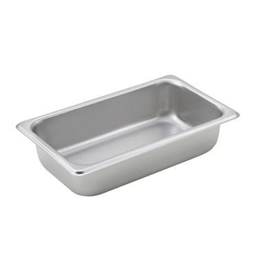 Winco SPQ2 Qter Size Steam Pan 2-1/2" Deep