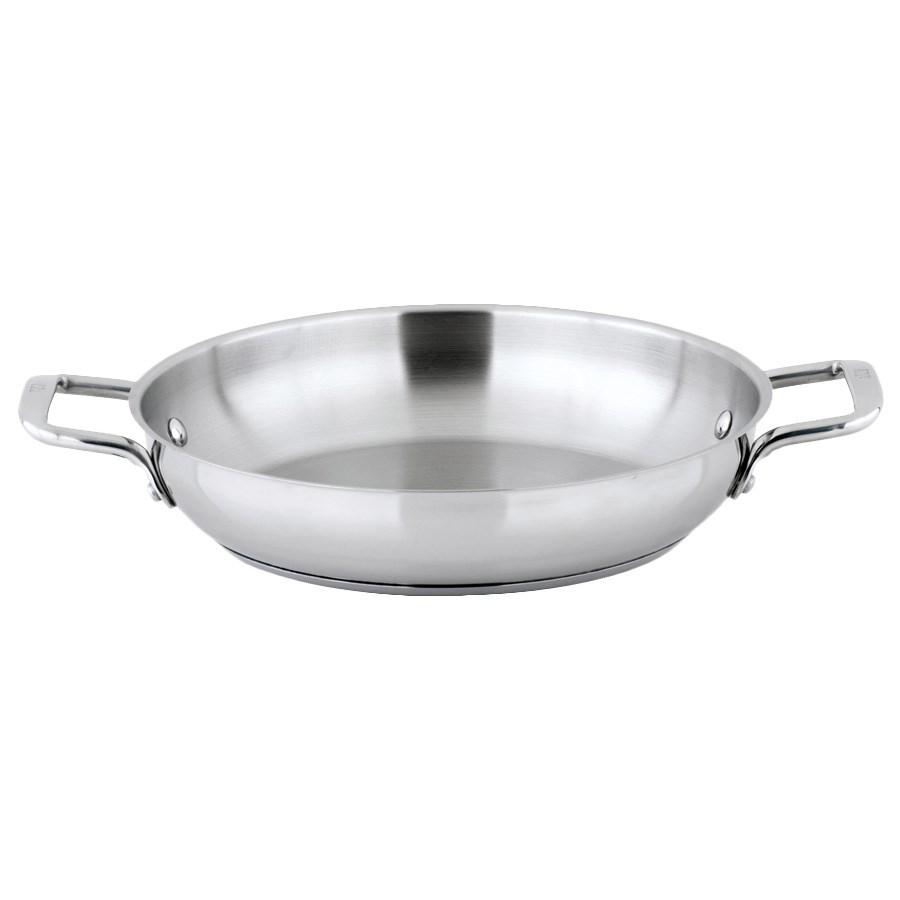 Winco SSOP-11 Stainless Steel Omelet Pan 11"