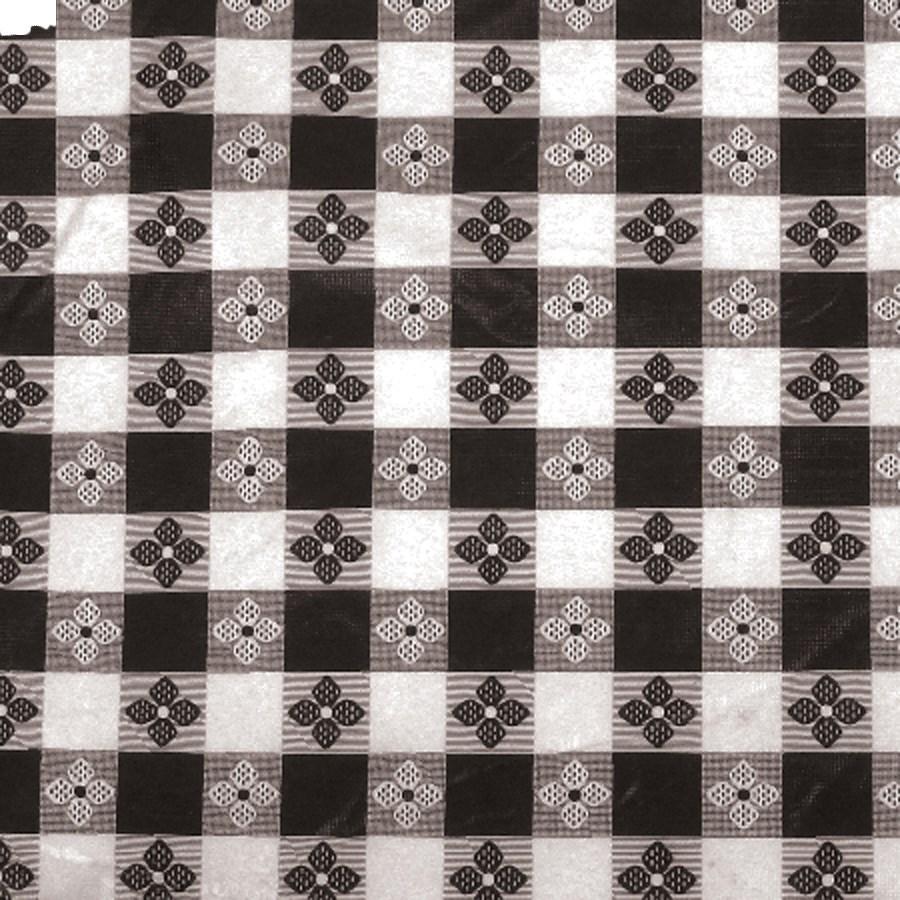 Winco TBCO-90K Table Cloth, 52"L X 90"W, Rectangular, Black Checkerboard