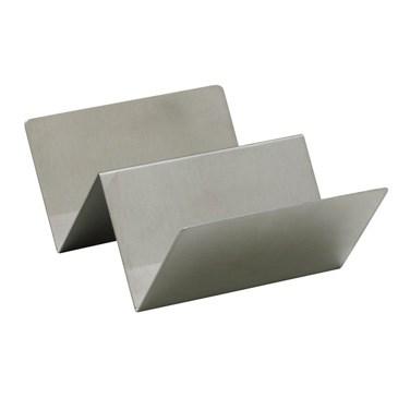 Winco TCHS-12 Taco Holder, Stainless Steel, 1-2 Slots