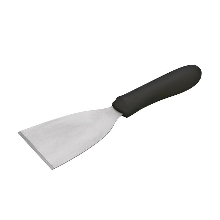 Winco TKP-32 Scraper, Black Polypropylene Handle, 4-1/2” X 3-1/8”
