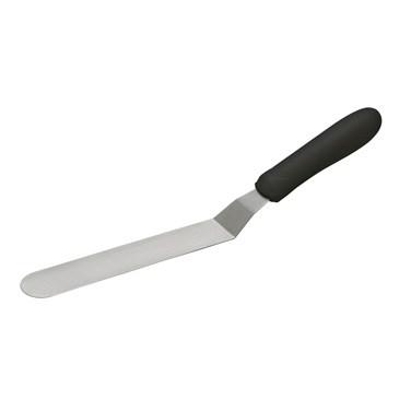 Winco TKPO-7 Spatula With Offset, Black Polypropylene Handle, 6-1/2” X 1-15/16”