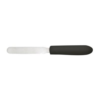 Winco TKPS-4 Bakery Spatula, Black Polypropylene Handle, 4” x 3/4”