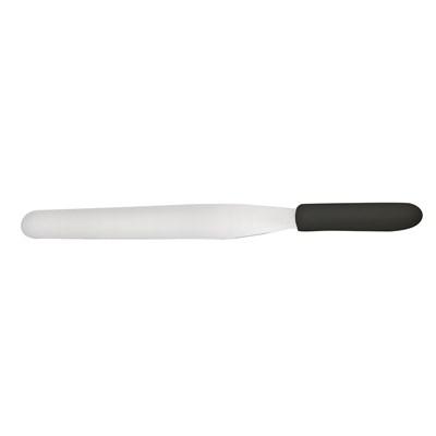 Winco TKPS-9 Bakery Spatula, Black Polypropylene Handle, 10” x 1-3/8”