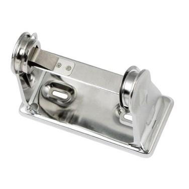 Winco TTH-1 Toilet Tissue Holder, Single Roll, Chrome Plated
