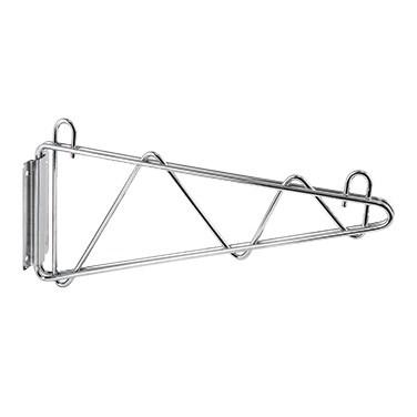 Winco VCB-24 Shelving Wall Mount Brackets, Chrome-Plated, 24"