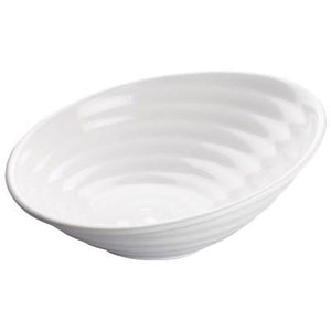 Winco WDM003-202 Hailey Melamine Angled Bowl, 14"