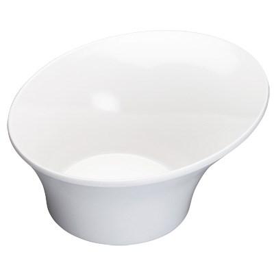 Winco WDM004-203 Priscila Melamine Angled Bowl, 8-1/2"