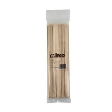 Winco WSK-10 Skewers, 10", Bamboo