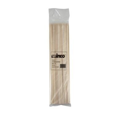 Winco WSK-12 Skewers, 12", Bamboo