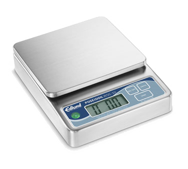 Edlund WSC-10 Poseidon™ Stainless Steel Submersible Portion Scale 10 lb. with Self-Calibration NSF