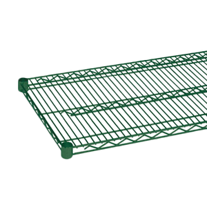 Thunder Group CMEP2130 Wire Shelving, 21" x 30", heavy duty, epoxy coated, green, NSF